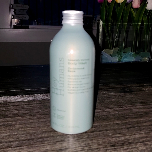 🌟NWOT🌟Hey Humans Naturally derived Body Wash Cedarwood Sage 14oz - Picture 1 of 2